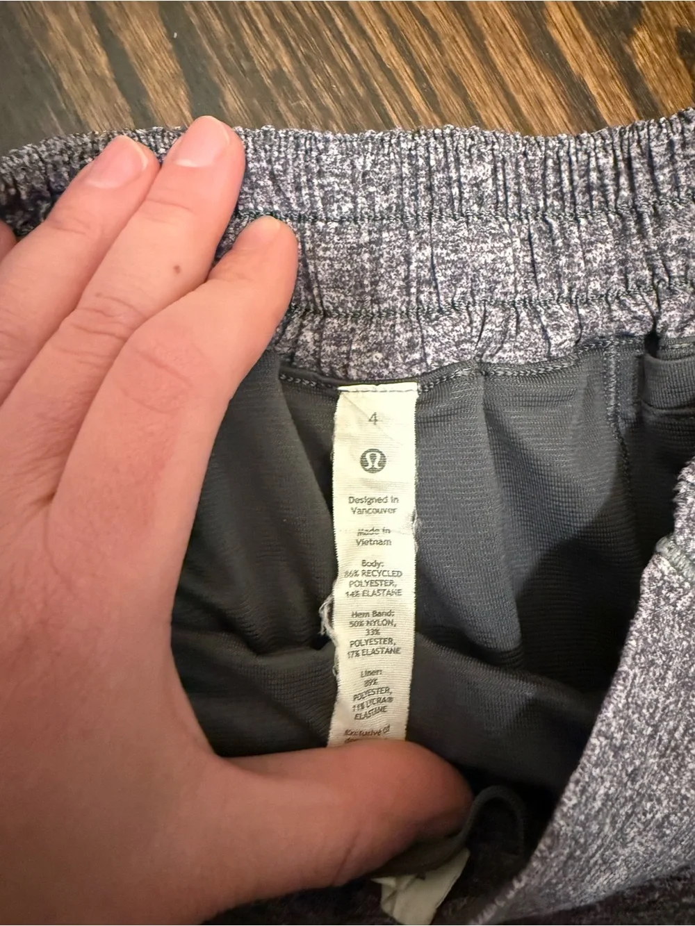 Lululemon Hotty Hot Lined Short Women's (Heather Medium-Gray)